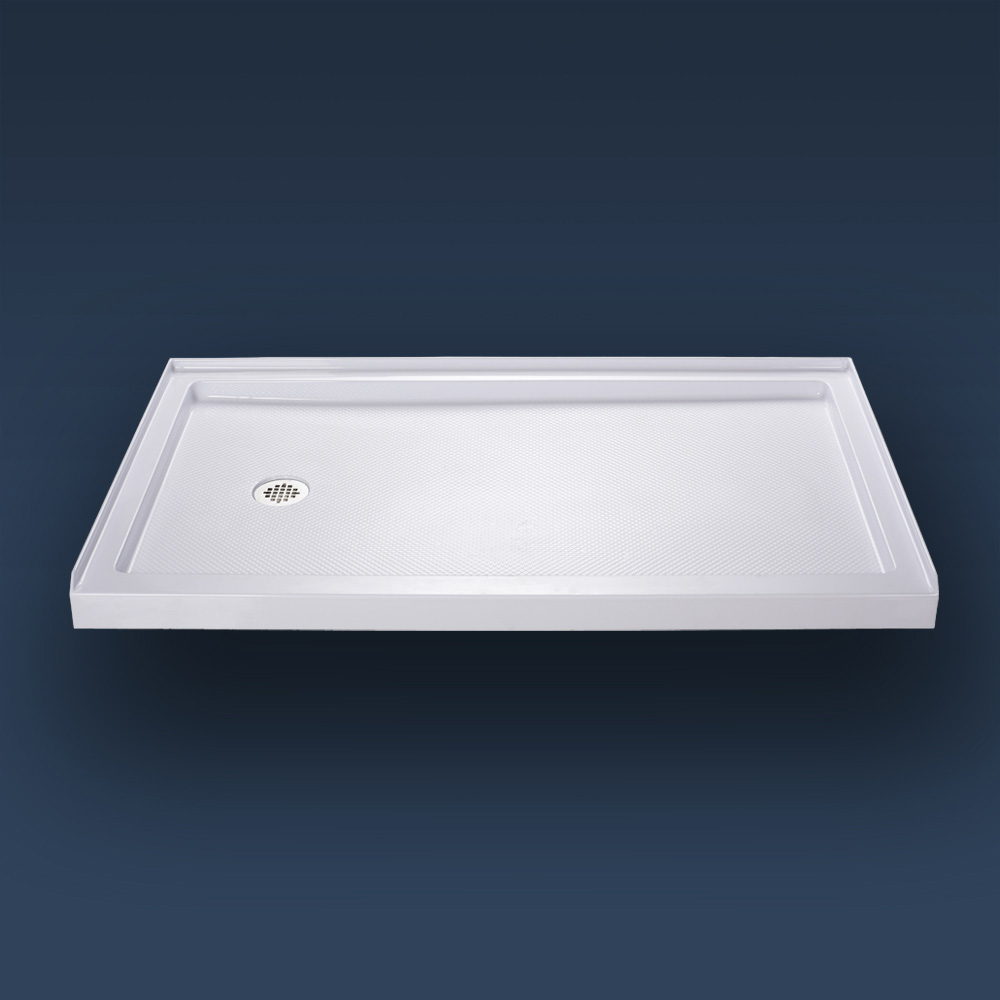 Bath Authority DreamLine SlimLine Single Threshold Shower Base (30" by 60") - White DLT-113060