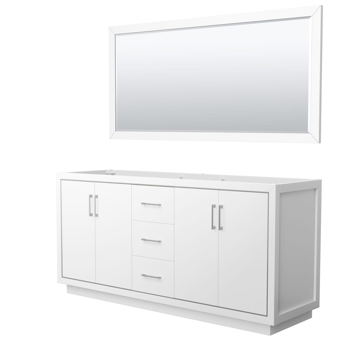 Icon Bathroom Vanity Cabinet 72 inch Double Sink