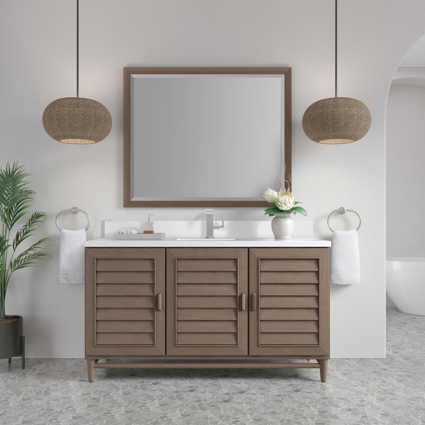 Portland 60" Single Vanity