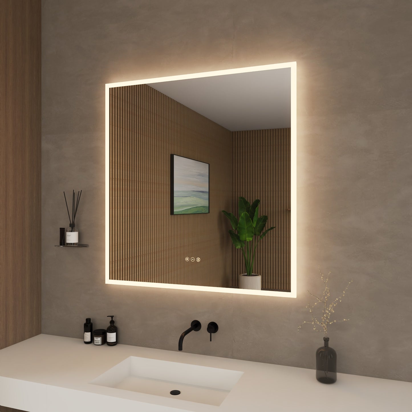 Element LED Bathroom Mirror 34 inch