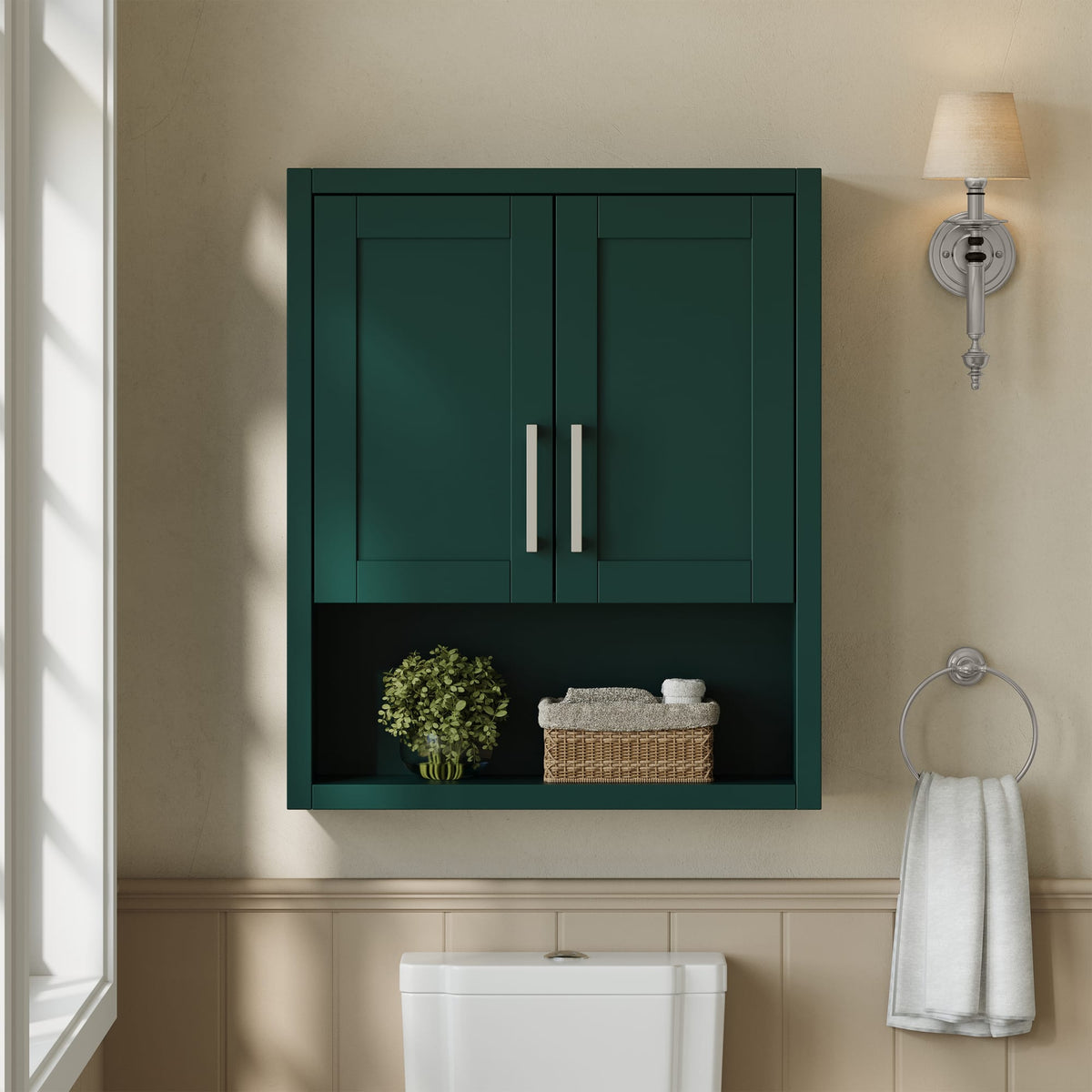 Beckett Over the Toilet Storage Wall Cabinet