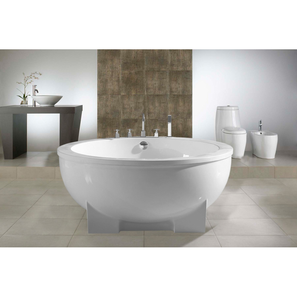 aquatica purescape 012 freestanding acrylic bathtub - white in multiple sizes
