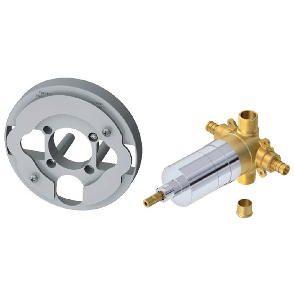 danze 1h tub & shower pressure balance washerless valve w/out stops pex b or c (crimp) - pro pack