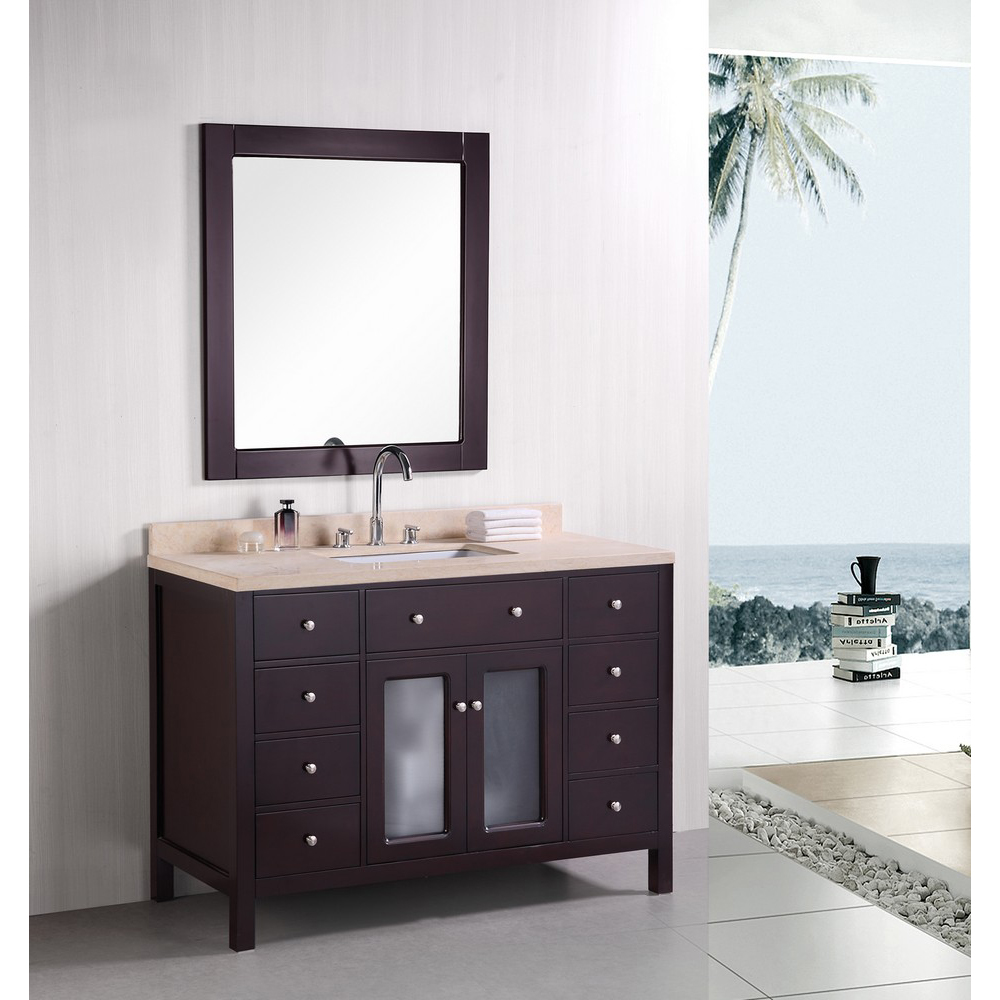 Design Element Venetian 48" Single Sink Bathroom Vanity ...