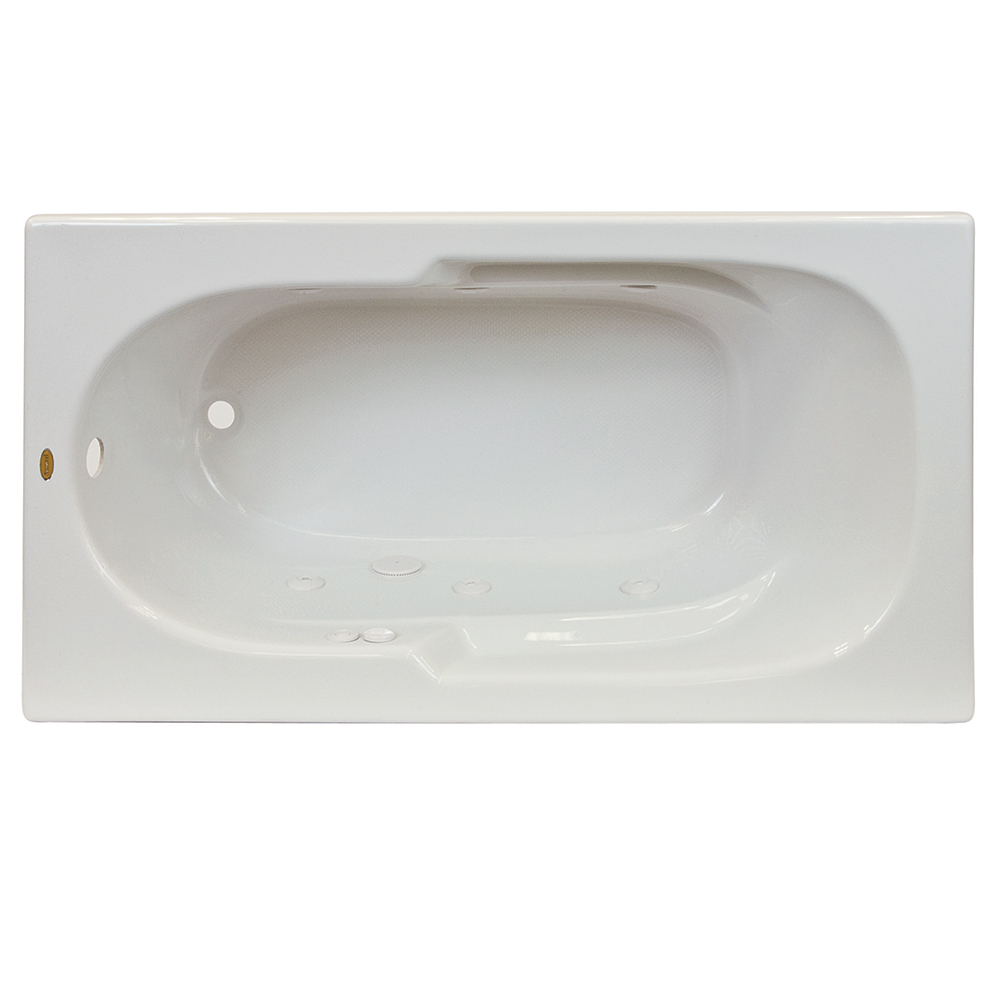 jacuzzi signature 6032 flanged rectangle tub