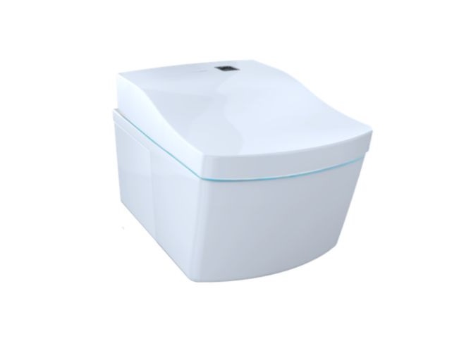 TOTO Neorest® AC Wall-Hung Dual-Flush Toilet With Actilight™ CWT996CEMFX.01