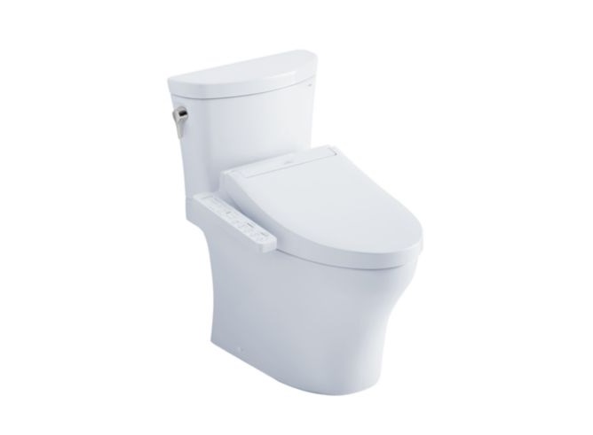 TOTO Aquia® IV Arc - Washlet® with C2 Two-Piece Toilet - 1.28 GPF & 0.8 GPF MW4483074CEMFG.01
