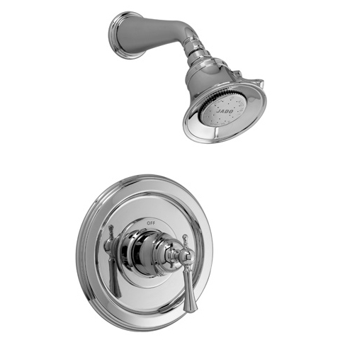 jado hatteras pressure balance shower set - lever handle