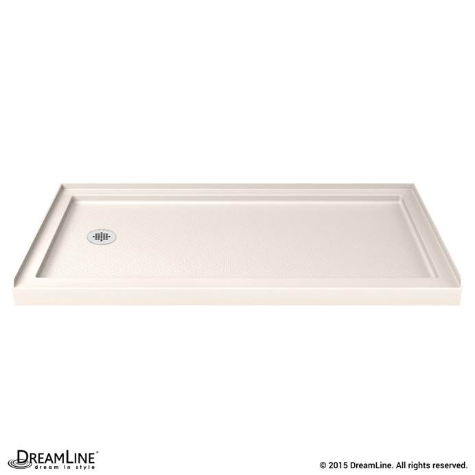 Bath Authority DreamLine SlimLine Single Threshold Shower Base (30" by 60") - Biscuit DLT-113060-22