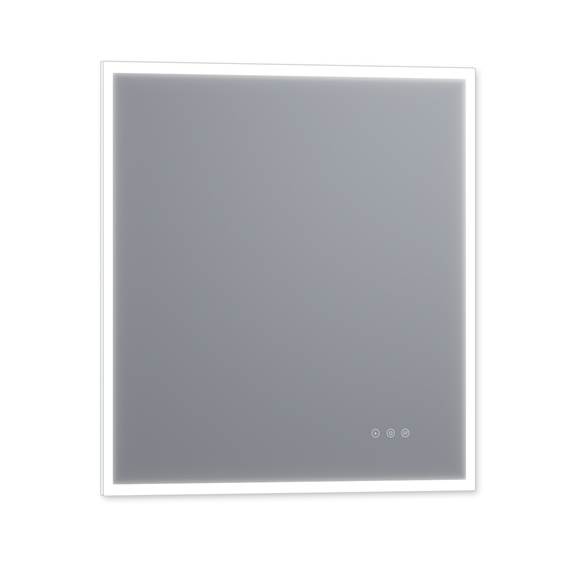 arpella lucent 34 " x 36 " wall mounted led vanity mirror with color changer, dimmer and defogger
