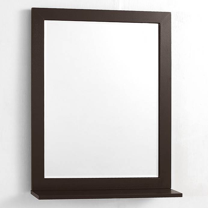 WHE001 Bathroom Mirror (24" x 33") - Espresso WHE001-24-ESP