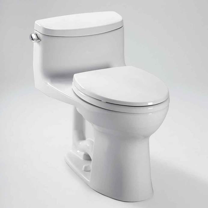 TOTO Supreme II One-Piece Elongated Toilet, 1.28 GPF - SoftClose Seat Included MS634114CEFG