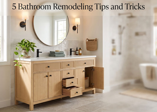 5 Bathroom Remodeling Tips and Tricks