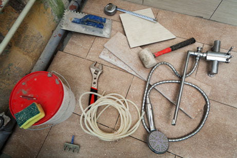 how to demolish a bathroom