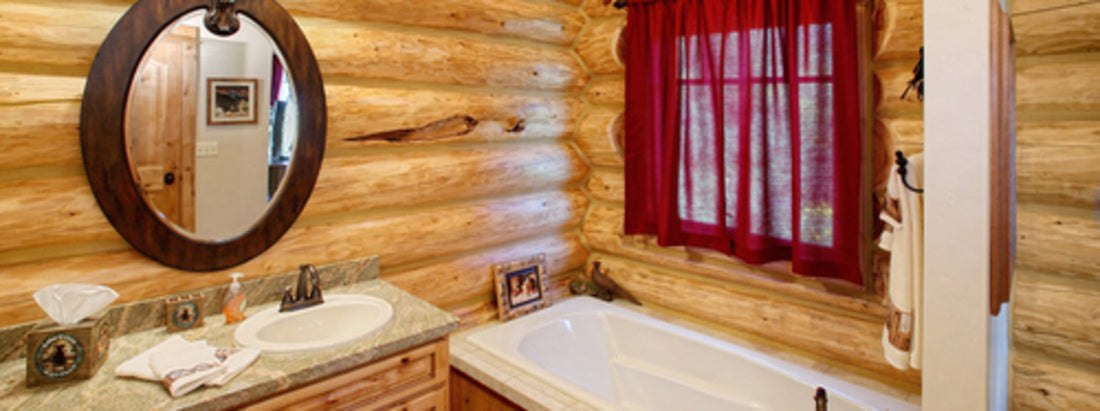 rustic bathroom design