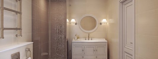 install a vanity