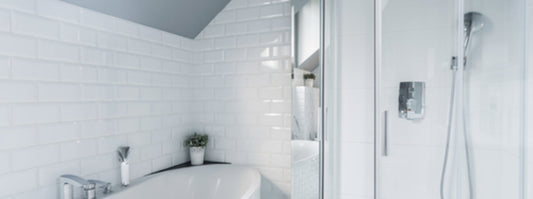 make bathroom feel bigger