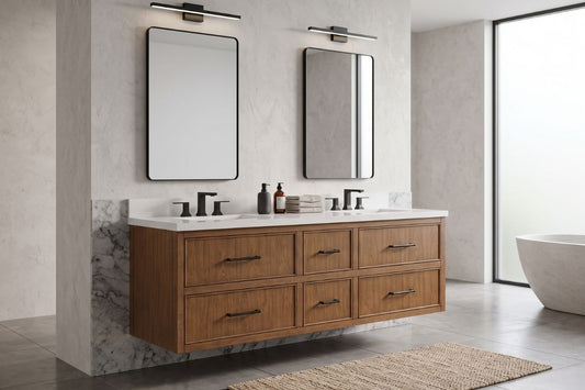 Why the Popularity of Wall-Mounted Bathroom Vanities Has Risen