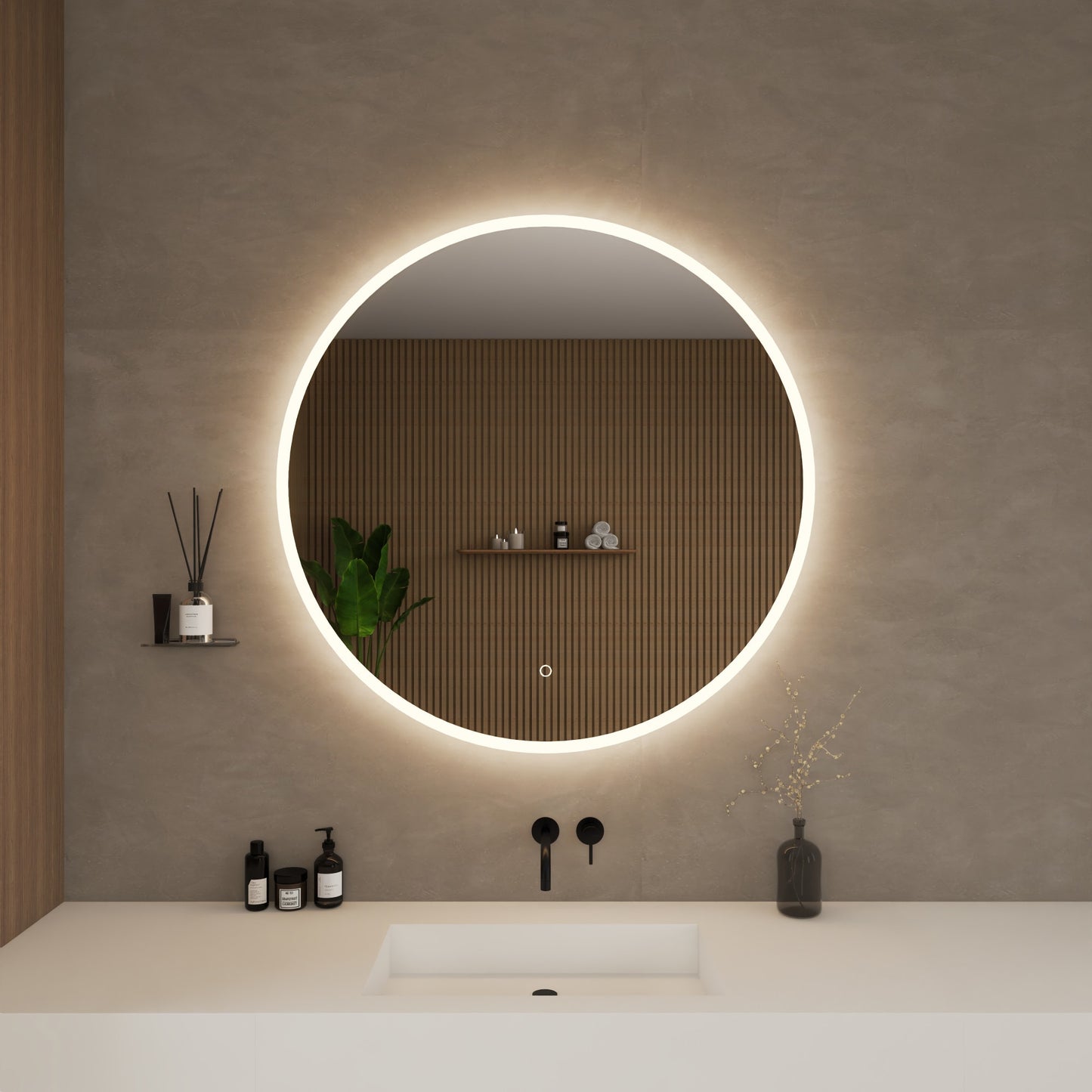 Rhonda LED Bathroom Mirror 36 inch