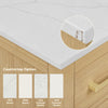 Custom image for Rift Oak with Matte Black Trim / Giotto Quartz / No Mirror