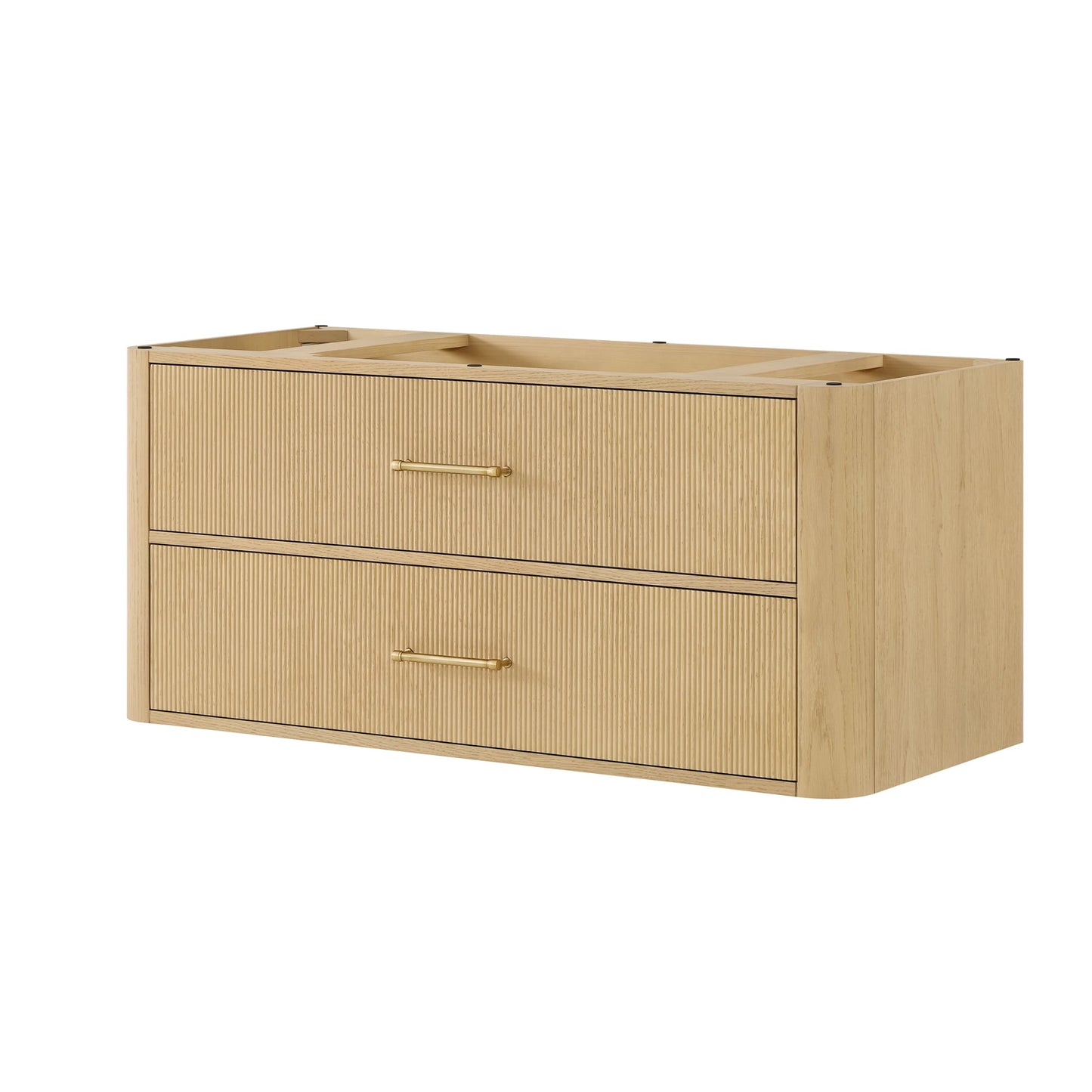 Francesca WM Wall Mounted Bathroom Vanity Cabinet 48 inch Single Sink