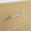 Custom image for Scandinavian Oak with Brushed Nickel Trim / No Mirror