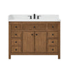 Custom image for Toasted Walnut with Matte Black Trim / Giotto Quartz / No Mirror