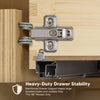 Custom image for Scandinavian Oak with Matte Black Trim / No Mirror