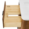 Custom image for Toasted Walnut with Matte Black Trim / No Mirror