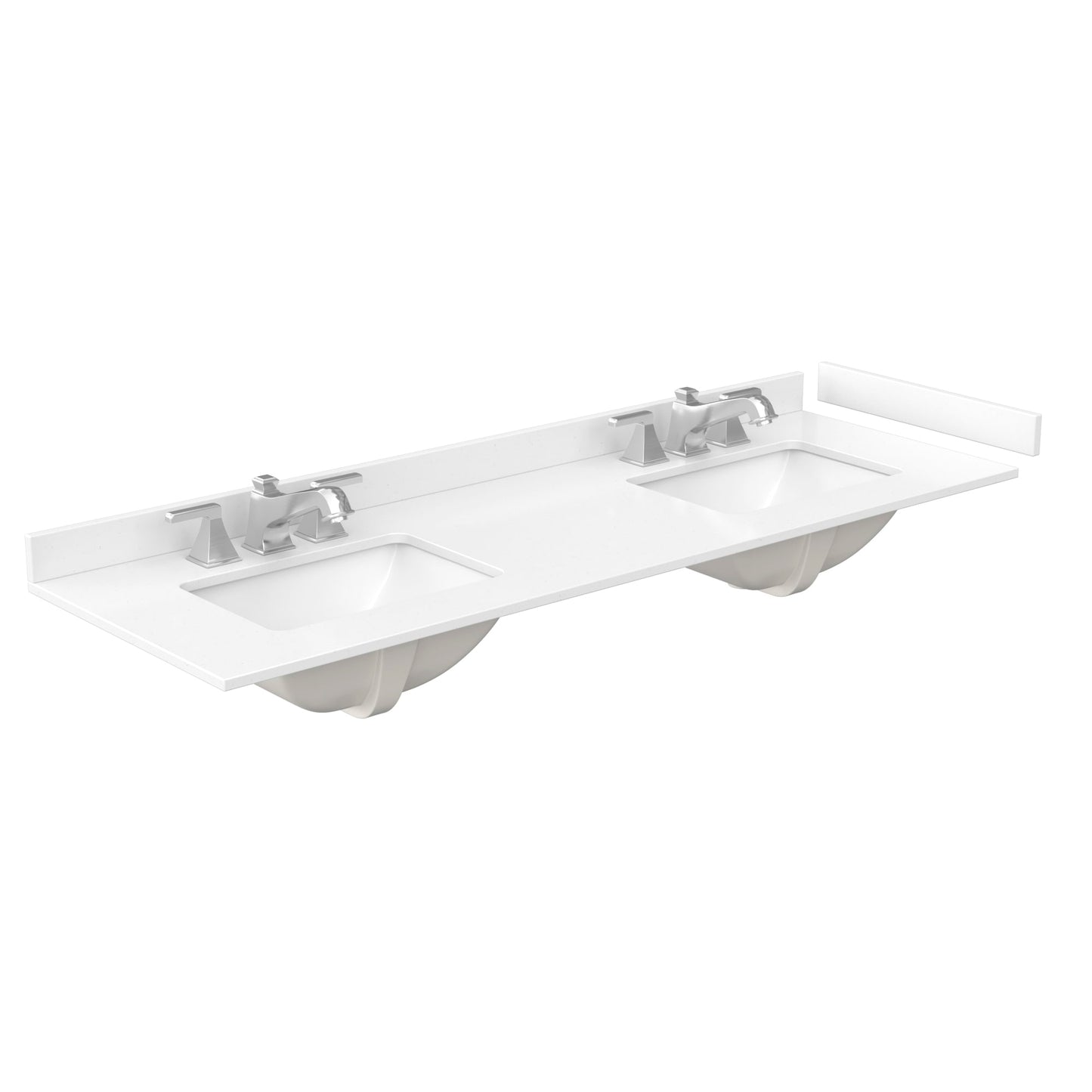 Countertop with Undermount Sink 66 inch 3-hole