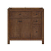 Custom image for Dark Walnut with Matte Black Trim / No Mirror