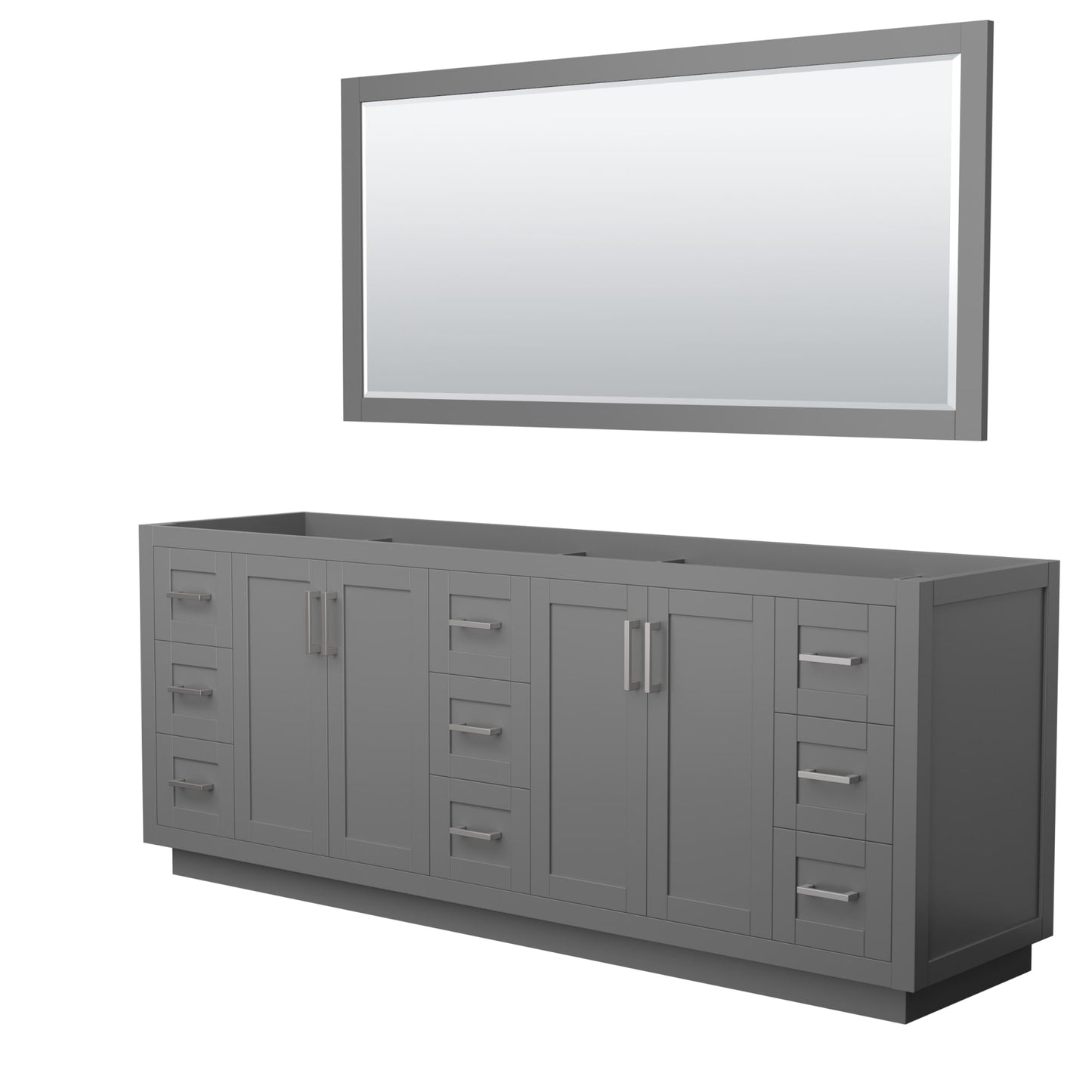 Miranda Bathroom Vanity Cabinet 84 inch Double Sink