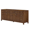 Custom image for Dark Walnut with Brushed Nickel Trim / No Mirror