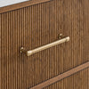 Custom image for Toasted Walnut with Satin Bronze Trim / No Mirror