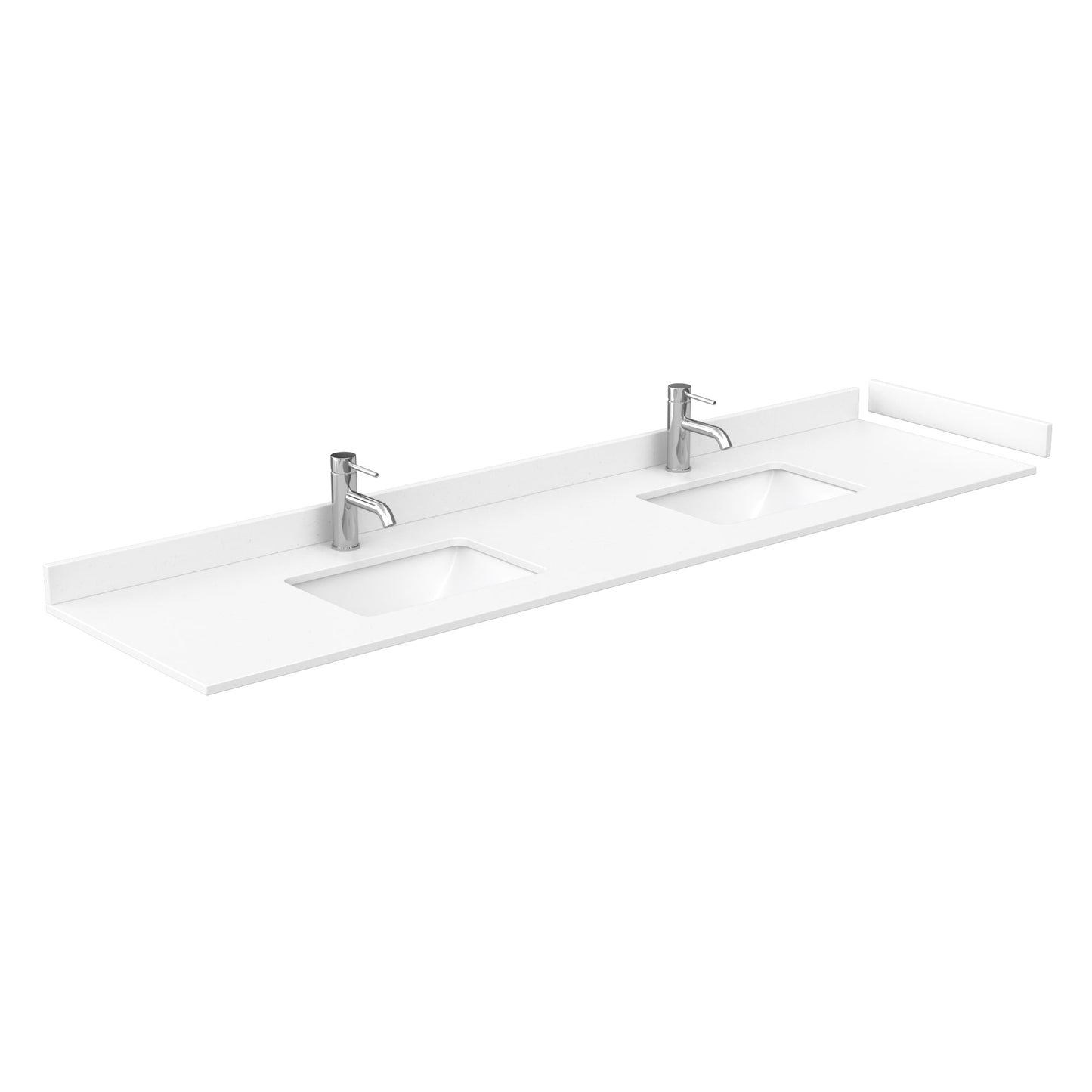Countertop with Undermount Sink 84 inch Single hole