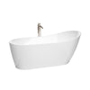 Custom image for White with Brushed Nickel Trim / 59
