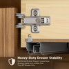 Custom image for Toasted Walnut with Brushed Nickel Trim / No Mirror