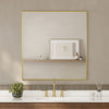 Custom image for Brushed Gold / 34 x 36 / Rectangular