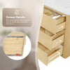 Custom image for Scandinavian Oak with Brushed Nickel Trim / No Mirror