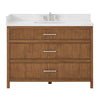 Custom image for Toasted Walnut with Brushed Nickel Trim / Giotto Quartz / No Mirror