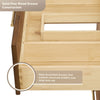 Custom image for Toasted Walnut with Matte Black Trim / No Mirror
