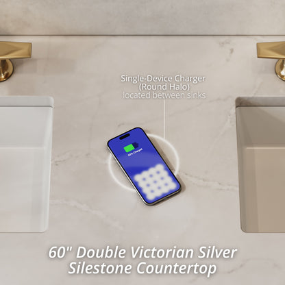 Chicago 60" Double Vanity