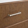 Custom image for Toasted Walnut with Brushed Nickel Trim / No Mirror