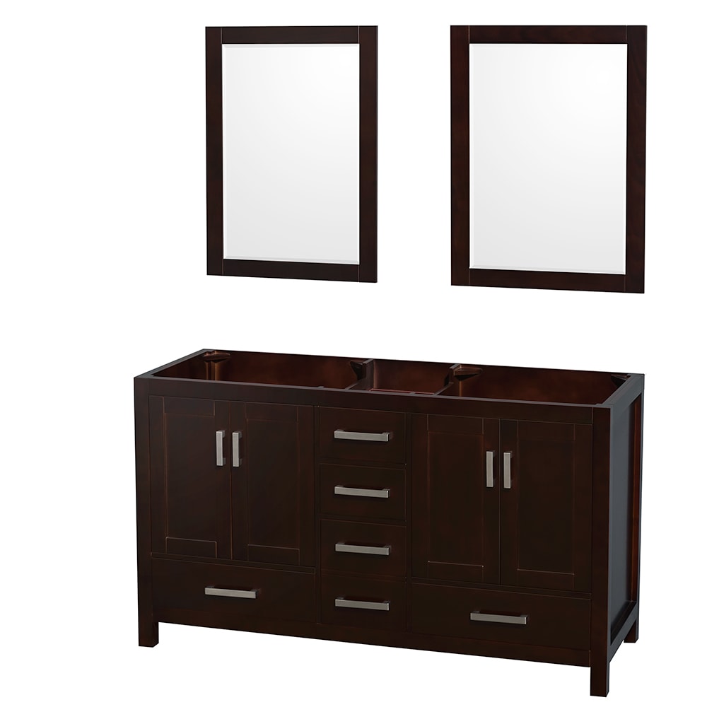 Sheffield Bathroom Vanity Cabinet 60 inch Double Sink