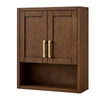 Custom image for Dark Oak with Brushed Gold Trim