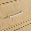 Custom image for Scandinavian Oak with Brushed Nickel Trim / Giotto Quartz / No Mirror