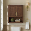 Custom image for Dark Walnut with Brushed Gold Trim