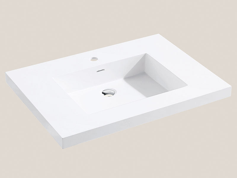 X-Stone Top/Basin, 30" x 18" x 1-1/2"