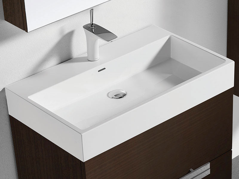 X-Stone Trough Sink, 24" x 18" x 4-1/2"