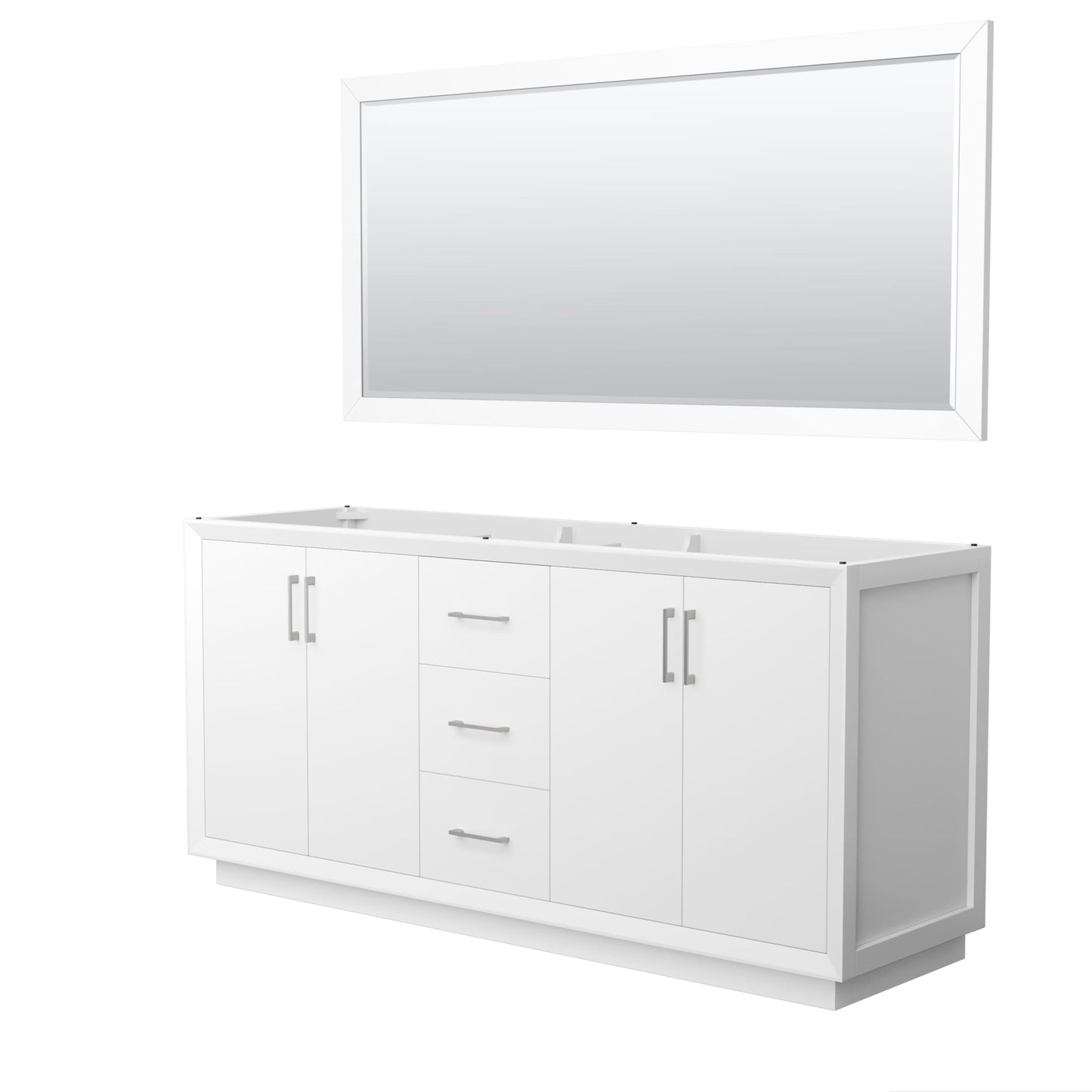 Strada Bathroom Vanity Cabinet 72 inch Double Sink